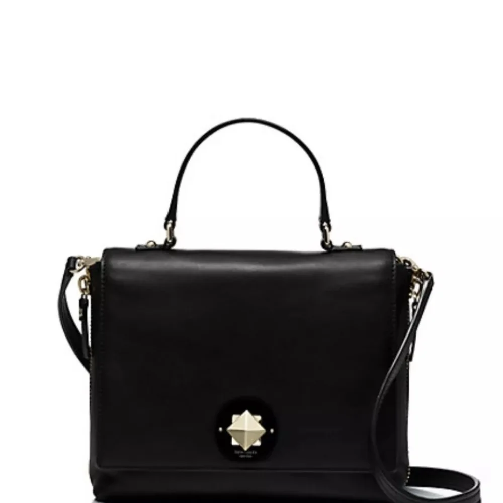 Kate Spade Varick Street Abbie Satchel   WKRU2097, Pre owned.